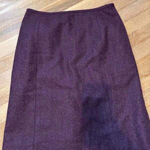 Carolina Herrera Women’s - Silk Skirt - Purple - Size 8